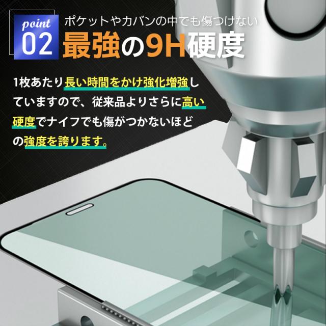 iPhone14 Plus ブルーライトカット 保護フィルム ガラス保護フィルム 保護シール iPhone ガラスフィルム スマホ保護フィルム 画面保護フィルム ブルーカット保護フィルム