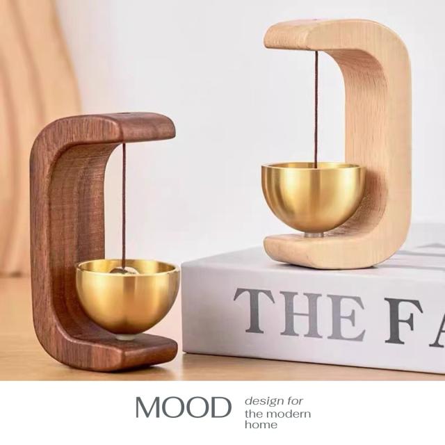 真鍮 ドアチャイム 木製 インテリア雑貨 おしゃれ 癒し 音色 ナチュラル プレゼント 北欧風