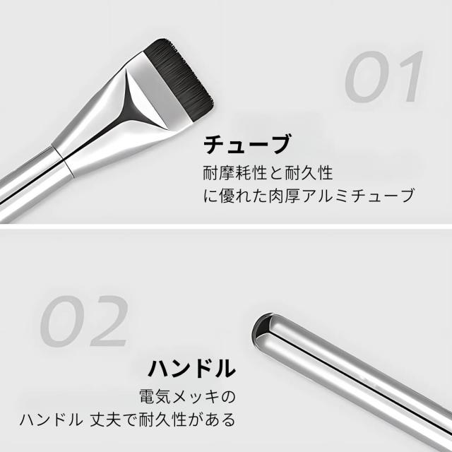 メイクブラシ 韓国人気 軽量設計 ファンデーション 均一仕上がり