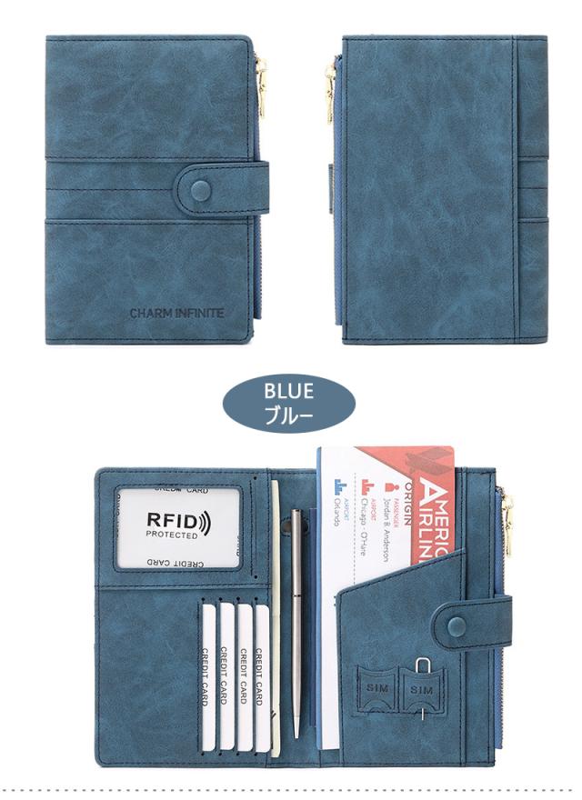 SIMカードケース SIMポケット付き 旅行用SIM保管 海外SIM収納 小物ポケット付き 旅行整理整頓 収納機能充実 トラベル必須