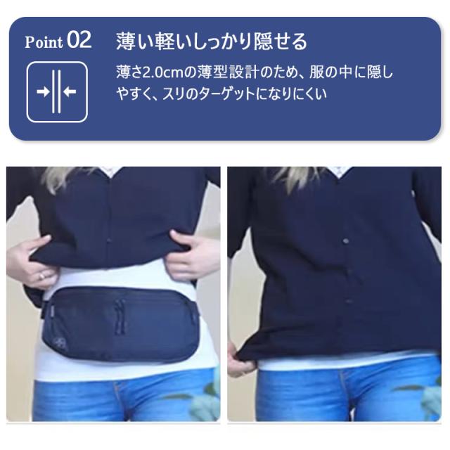 ガジェットポーチ 貴重品 マネーベルト シークレットポーチ ウエストポーチ リバーフライヤー