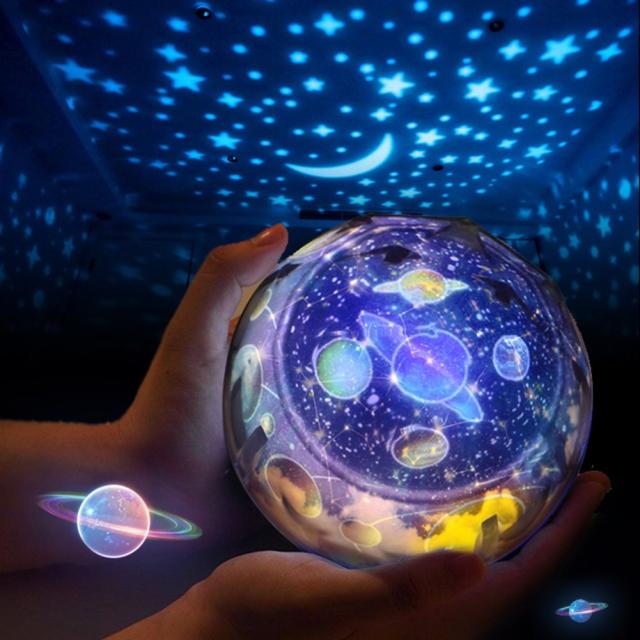 スタープロジェクターライト プラネタリウムマジック 癒し LEDナイトライト プロジェクター ナイトライト 簡易