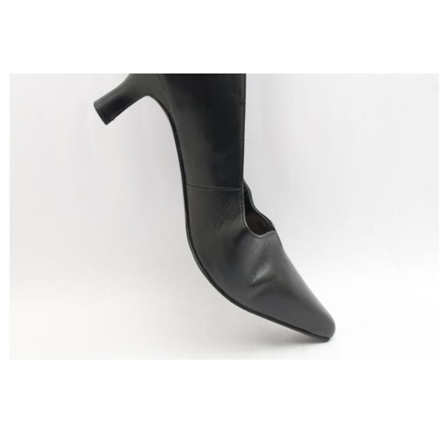 CHICSLICK by.enchanted シックスリック バイ エンチャンテッド レディース パンプス 1203 ヒール フォーマル レザー 本革 黒 ブラック CHICSLICK by.enchanted シックスリック バイ エンチャンテッド