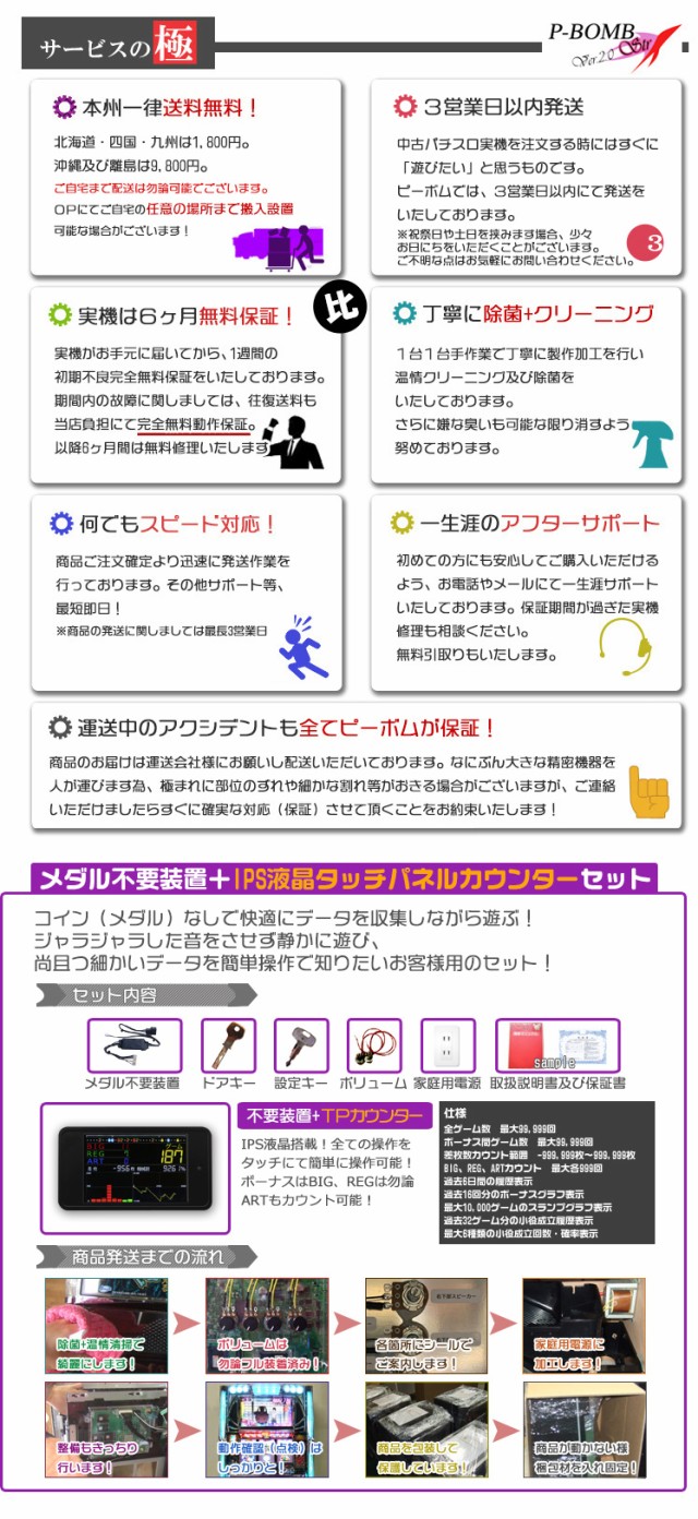 パチスロ実機 G1優駿倶楽部 コイン不要機付き