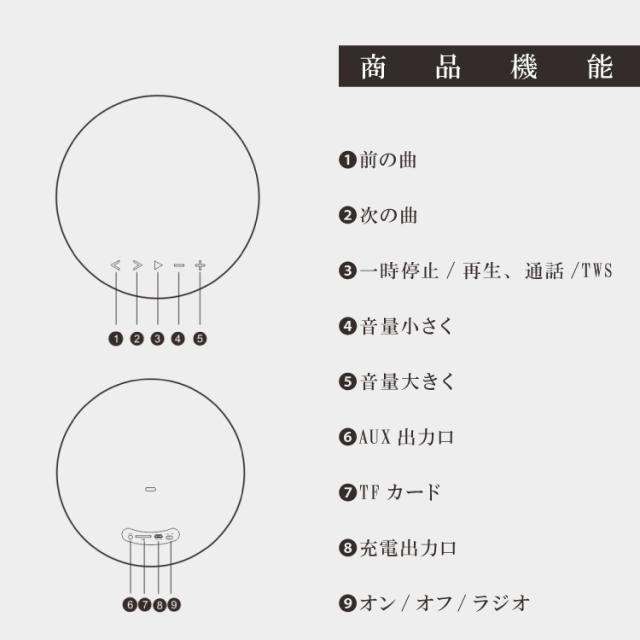 デザインスピーカー 置き型 吊り下げ