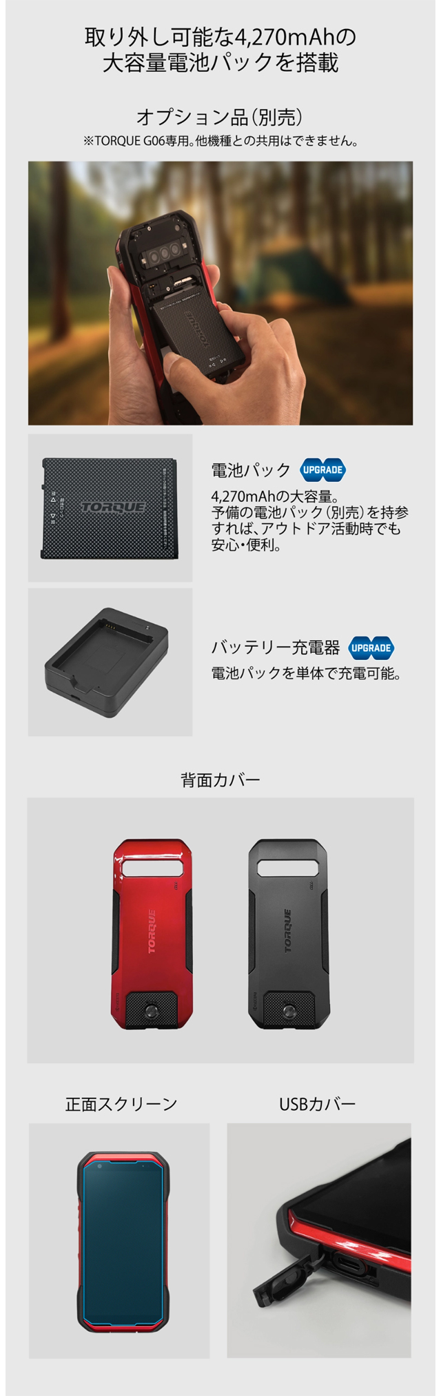 KYOCERA TORQUE G06 (KYG03) Android 京セラ トルク