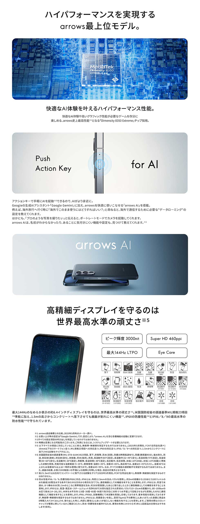 arrows Alpha 詳細