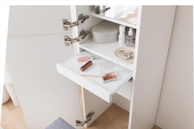 【幅39cm】Choa 姿見ドレッサー　ホワイト g134068]【幅39cm】Choa 姿見ドレッサー ドレッサー | 家具