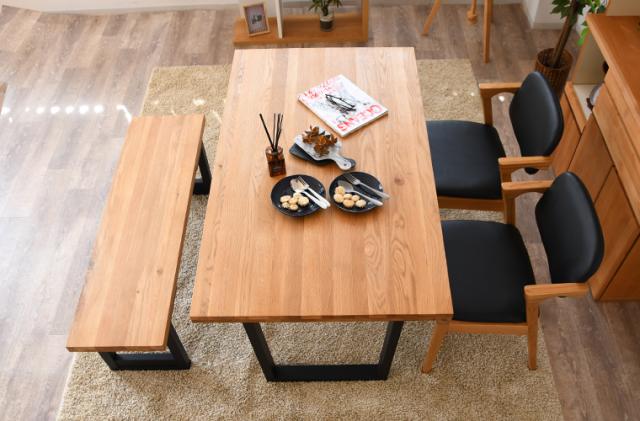 3人掛けベンチ カリモク家具 ※ダイニングテーブル・イス2脚は別売 名高い