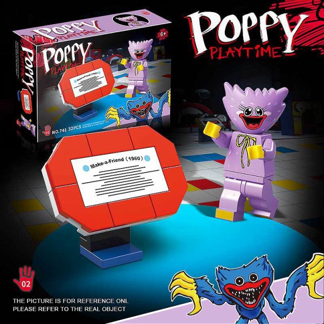 定番の中古商品 ポピー プレイタイム ハギーワギー ブロック 4点セット ゲームファンのため モンスターホラー poppy playtime  フィギュア おもちゃ レゴ 互換 www.servitronic.eu