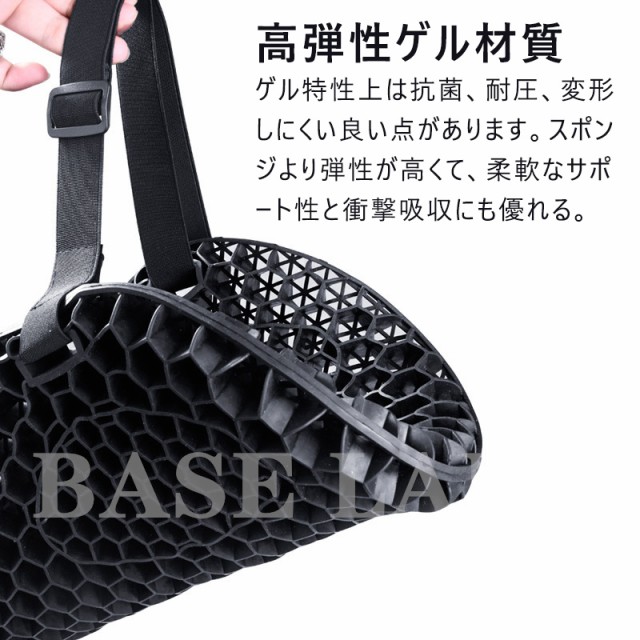 バイクシートゲルクッション 3D立体 衝撃吸収 耐用 断熱 二輪車
