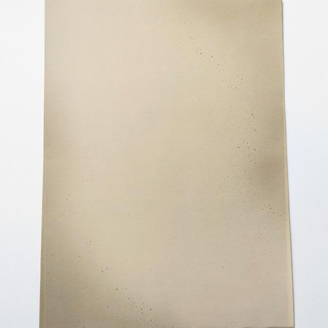 【書道用紙】【かな料紙】 鳥の子具引 2色斜裾ぼかし砂子 全壊紙 1色×10枚 銀鼠 231HD