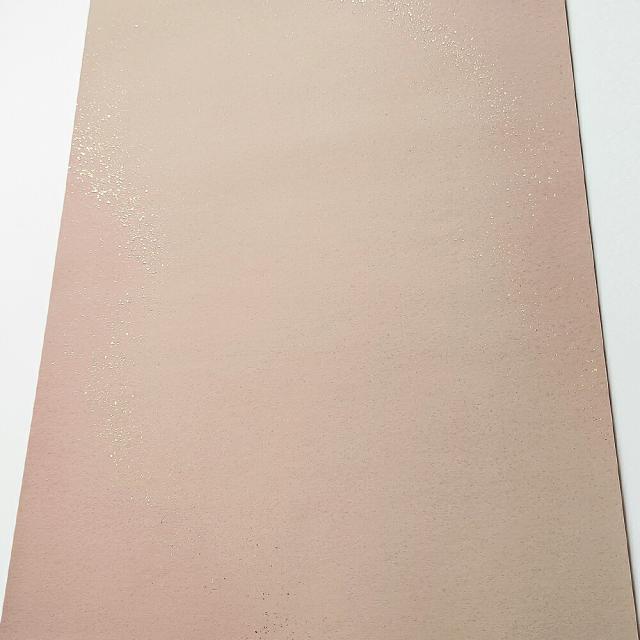 【書道用紙】【かな料紙】 鳥の子具引 2色斜裾ぼかし砂子 全壊紙 1色×10枚 薄渋茶 231HD