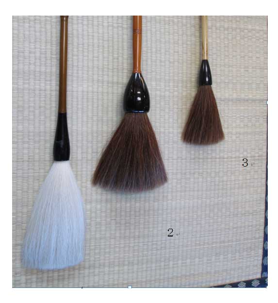 パフォーマンス用筆 熊野筆