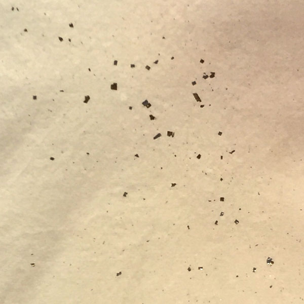 【書道用紙】【色画仙紙(かな用)】 切継風ぼかし+金銀切箔砂子加工 2×6尺 508KT