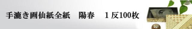書道用紙画仙紙全紙陽春
