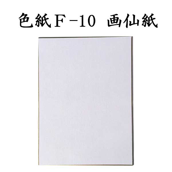 色紙 F-10画仙紙 5枚セット BK13
