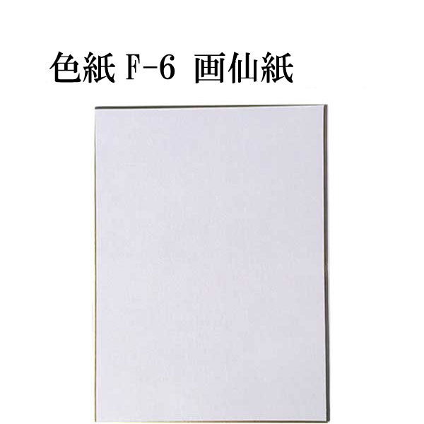 色紙 F-6画仙紙 5枚セット BI13