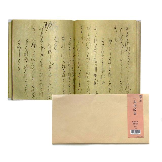 古典臨書練習用紙 一条摂政集練習用紙 AJ12