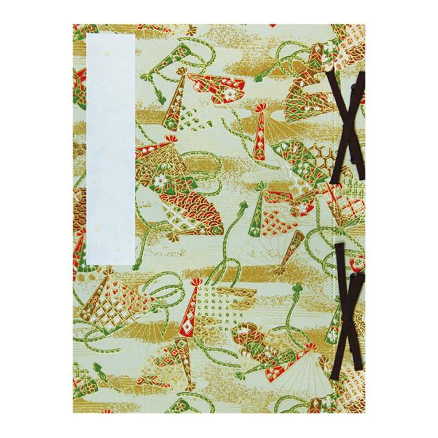 芳名録 増やせる 5行 (扇) GU29