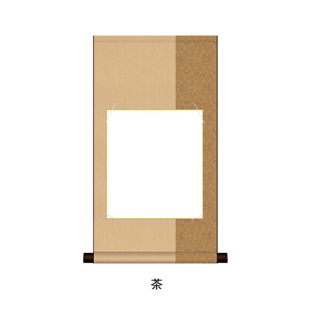 色紙掛 平安緞子 平安緞子縦割デザイン色紙掛