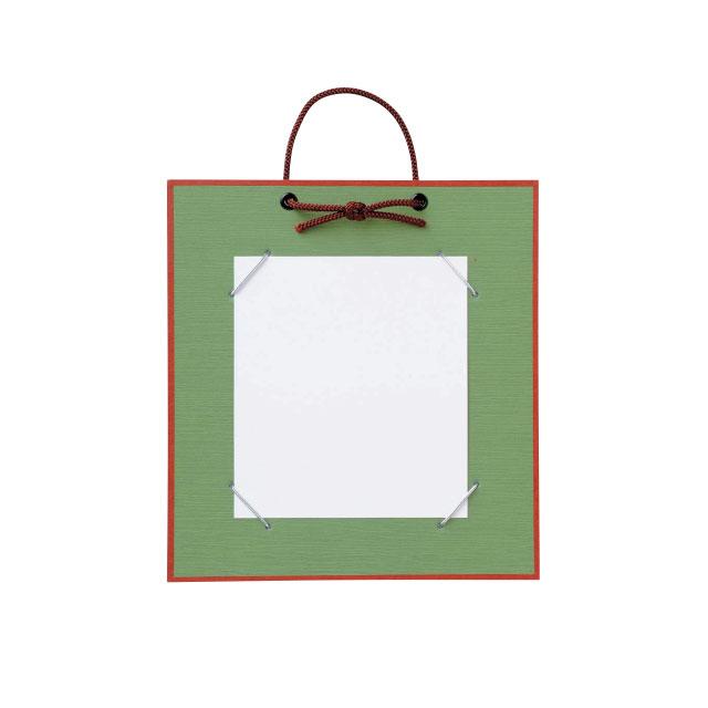 寸松庵掛レザック 鶯