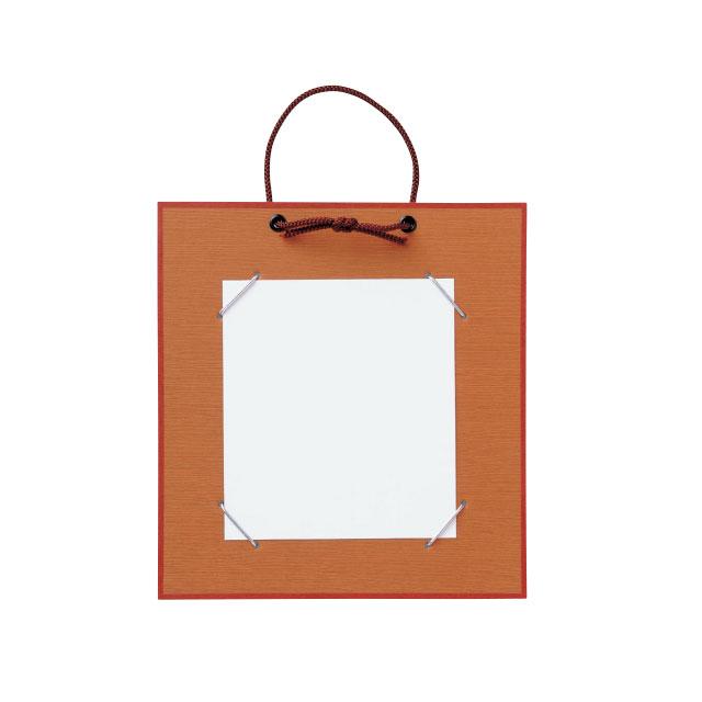 寸松庵掛レザック 茶