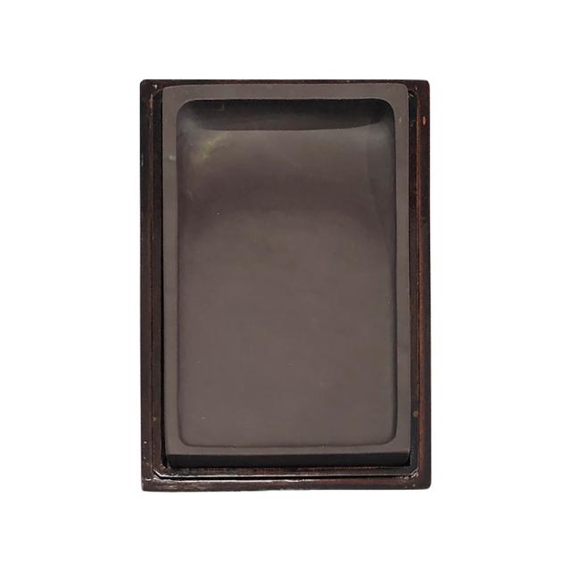 坑仔巌端渓硯 長方六吋 HS16