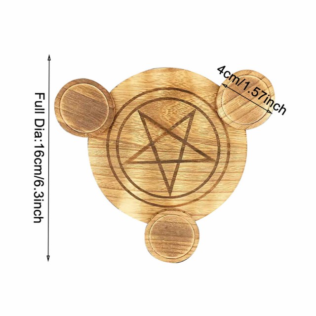 五芒星 ペンタグラム キャンドルホルダー pentagram 魔術用品 儀式用品 おまじないグッズ 魔除け 占い 黒魔術 風水 送料無料  ※ロウソの通販はau PAY マーケット STARABA au PAY マーケット－通販サイト