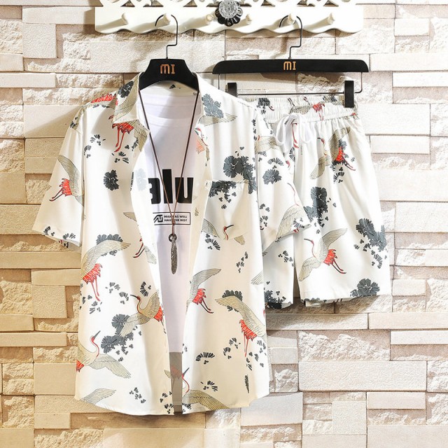 セットアップ メンズ ルームウェア 上下 パジャマ 半袖Tシャツ