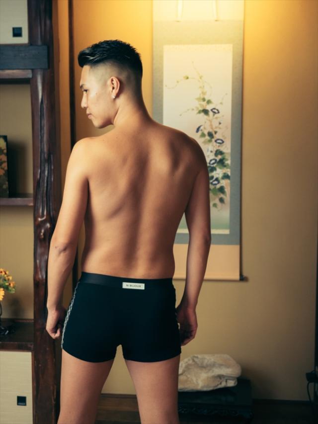 N bijoux Tokyo 大和 -Yamato- Boxer ボクサーパンツ made in Japan 極上の和ランジェリー  日本製 下着 メンズ パンツ ショーツ