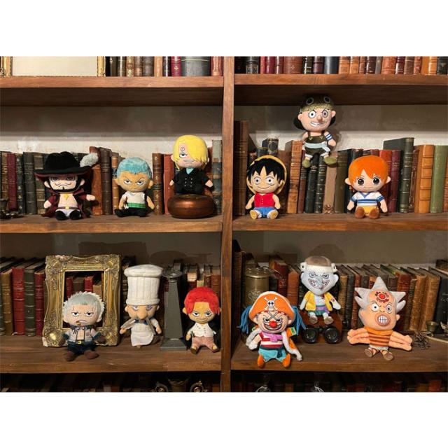 ぬいぐるみ 5種 選べる ワンピース ONE PIECE Sサイズ バギー