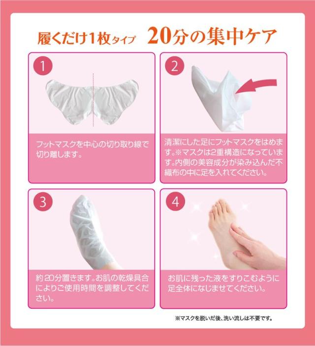 しっとりフットマスク BSF251