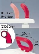 ●握りやすいグリップ