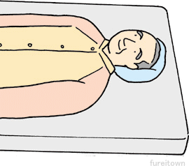 床ずれに気がつきにくい部位です。術後および意識障害の方へのご使用はご配慮ください。 