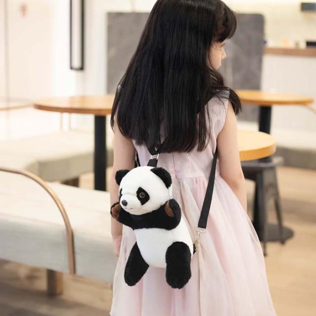 楽天市場】【レビュー特典付き】パンダ ぬいぐるみ リュック