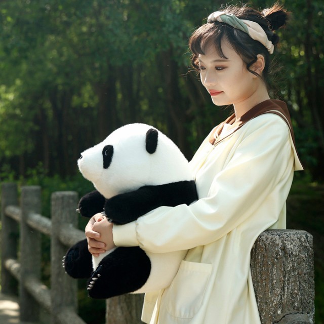 リアル パンダ ぬいぐるみ panda ぱんだ 抱き枕 本物そっくり