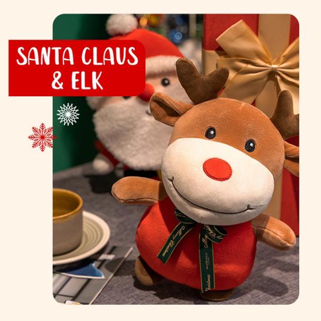 LAWSON ポンタ ぬいぐるみ サンタ トナカイ クリスマス 限定