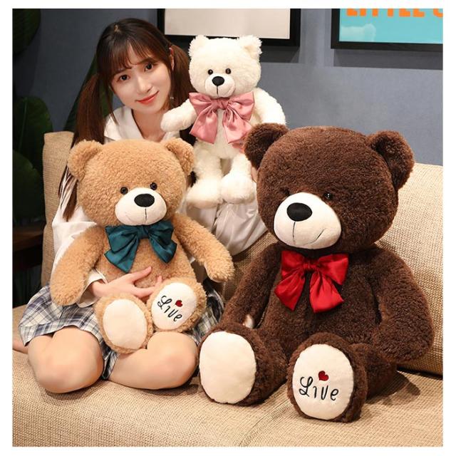 ぬいぐるみ クマ 熊 テディベア クマのぬいぐるみ リボン付き くま 熊