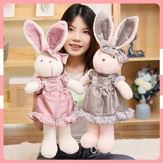 ウサギの人形 ピンクのドレス （Little Cherry」ドレスセット
