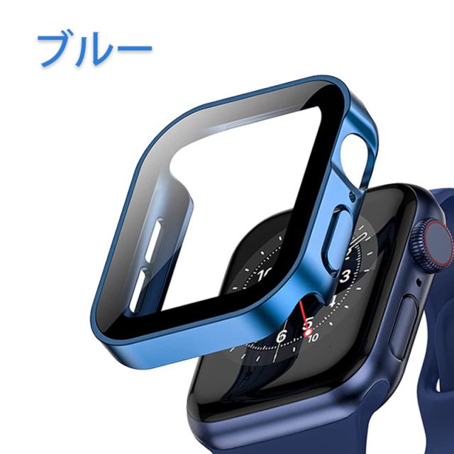 アップルウォッチ カバー 防水 保護 ケース 45mm 44mm 41mm 40mm apple watch シリーズ 7 SE 6 5 4 保護ケース 保護フィルム