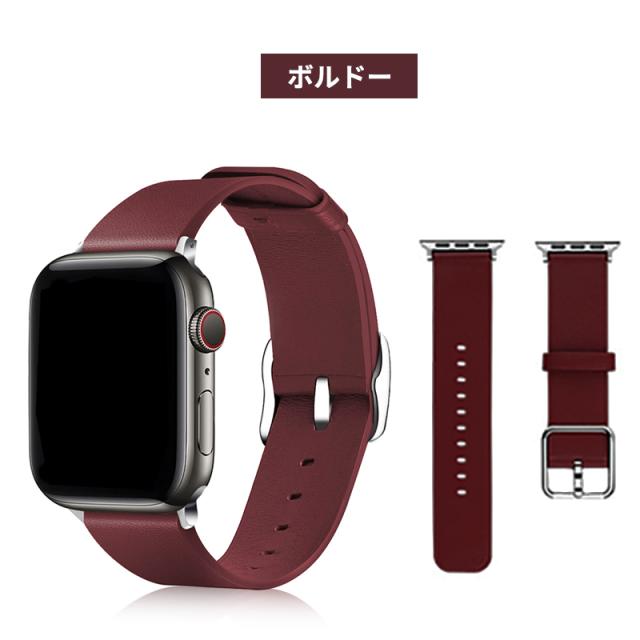 アップルウォッチ バンド レディース メンズ apple watch ベルト ナッパレザーバンド 本革