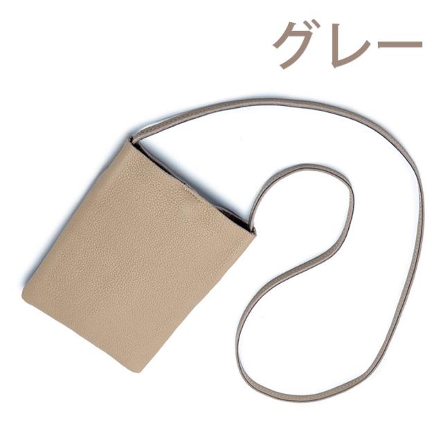 スマホポーチ ショルダー レディース 本革 スマホポシェット バッグ 斜めがけ 軽量 縦型 ショルダーポーチ レザー ボディバッグ 携帯ポーチ 小物入れ 