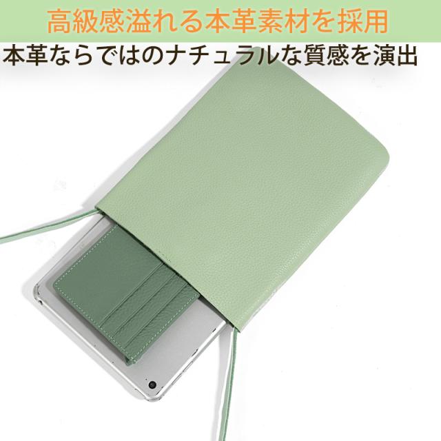 スマホポーチ ショルダー レディース 本革 スマホポシェット バッグ 斜めがけ 軽量 縦型 ショルダーポーチ レザー ボディバッグ 携帯ポーチ 小物入れ 