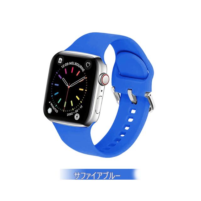 アップルウォッチ バンド スポーツ シリコーン ループバンド レディース メンズ apple watch 腕時計 着せ替え