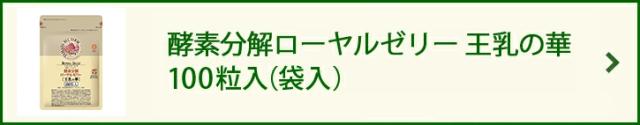 酵素分解ローヤルゼリー 王乳の華 100粒入(詰替用)