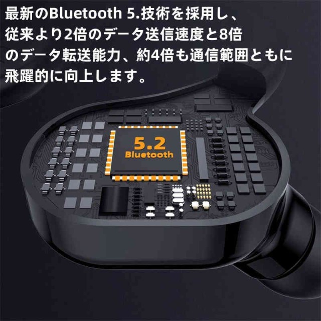 当日発送 Bluetooth ワイヤレスイヤホン 片耳 超軽量 耳掛け型