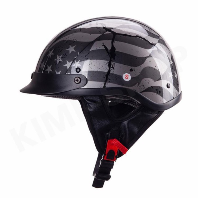 【送料無料】ハーフヘルメット 半帽ヘルメット バイクヘルメット 半 ...