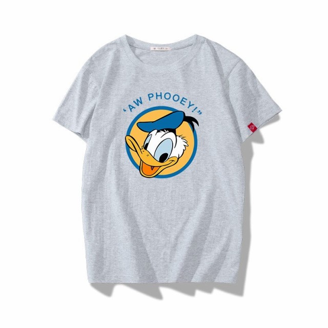 6色○5タイプ ディズニー 半袖Tシャツ 綿100％ ドナルドダック