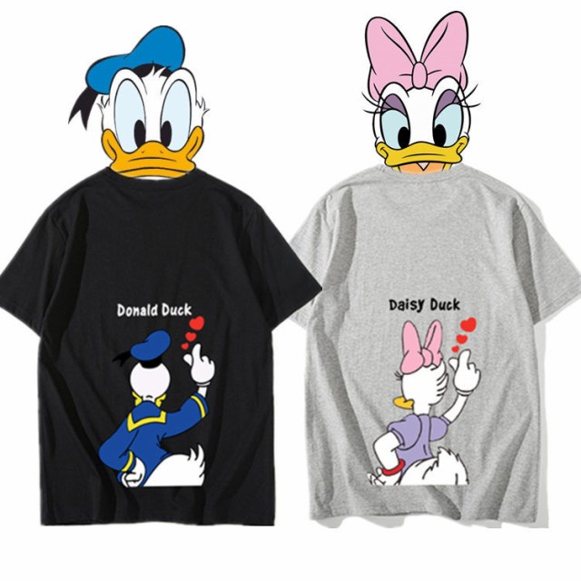 7色○2タイプ ディズニー 半袖Tシャツ 綿100％ ドナルドダック